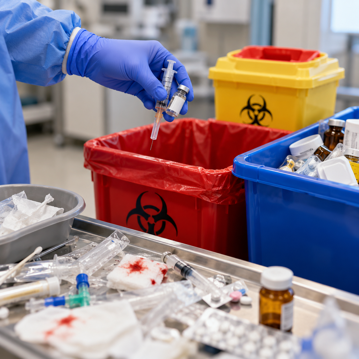 The Hidden Risks of Medical & Pharmaceutical Waste